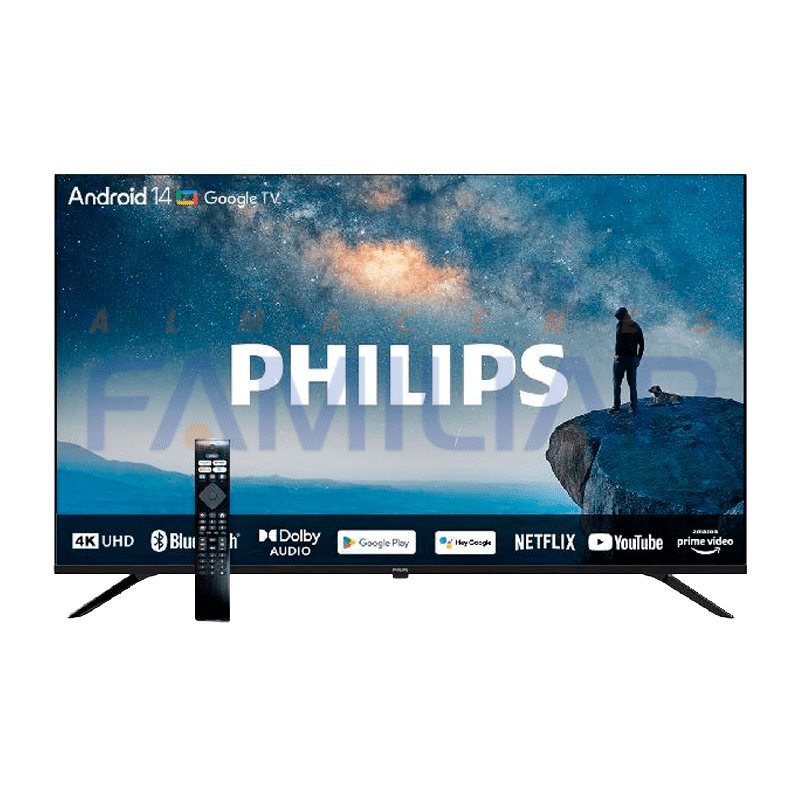 TELEVISOR LED SMART PHILIPS TV 50 PULGADAS UHD 4K GOOGLE TV TELEVISOR LED SMART PHILIPS TV 50 PULGADAS UHD 4K GOOGLE TV