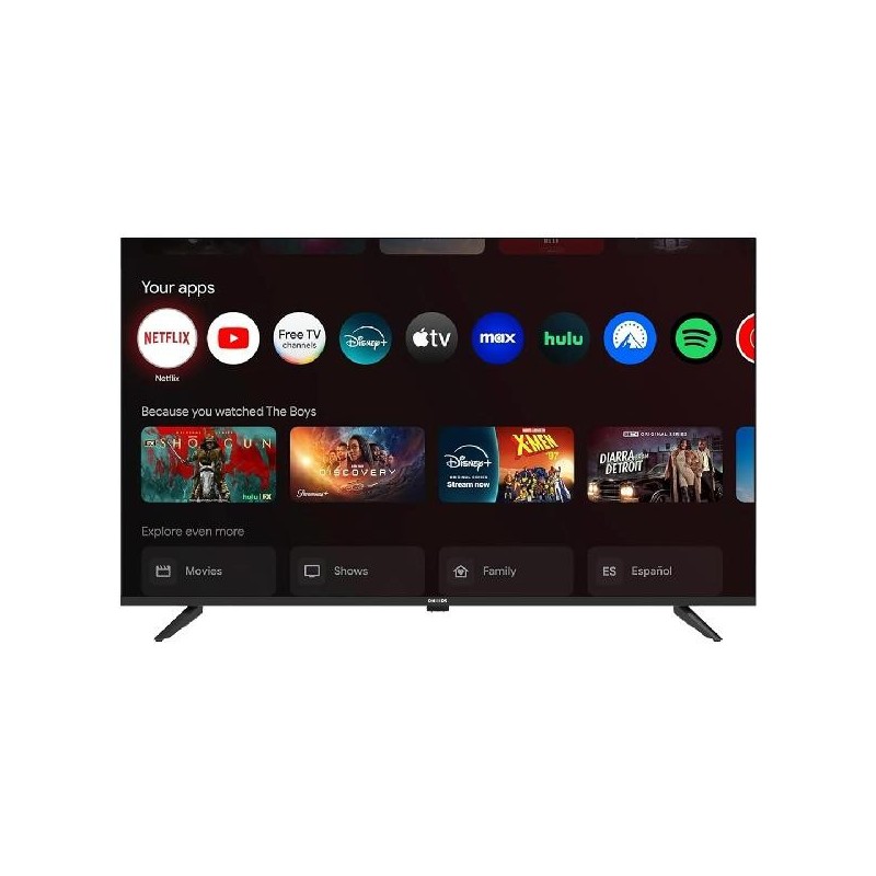 SMART TV PHILIPS 40 " FHD LED ANDROID 14 MANDO DE VOZ SIN BORDES COLOR NEGRO SMART TV PHILIPS 40 " FHD LED ANDROID 14 MANDO DE VOZ SIN BORDES COLOR NEGRO