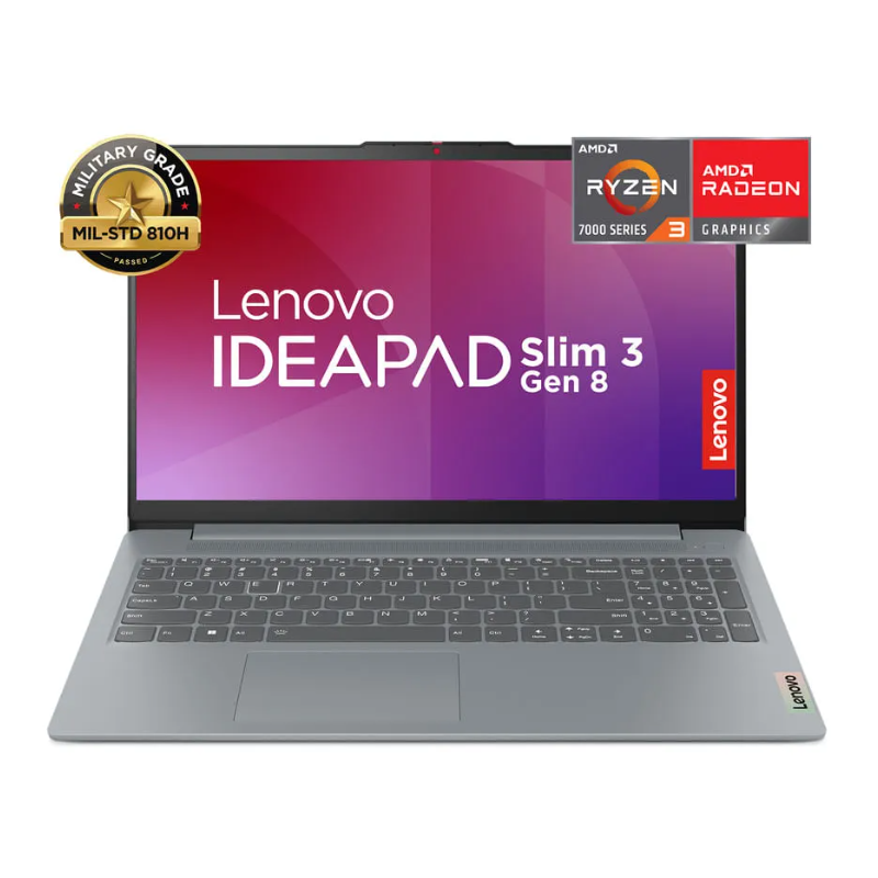 LENOVO IDEAPAD SLIM 3 AMD Ryzen 3-7320U 8gb RAM 512gb SSD 15.6″