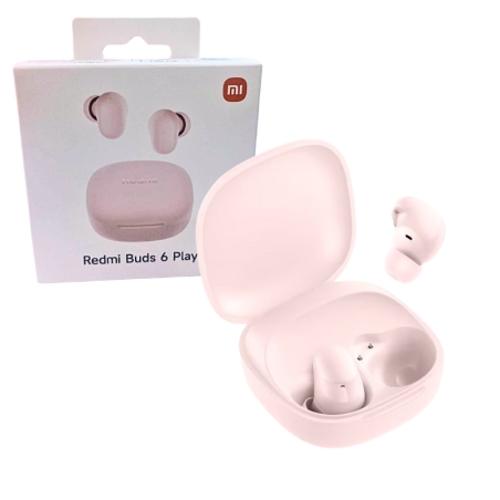 AUDIFONOS XIAOMI REDMI BUDS 6 PLAY ROSADO